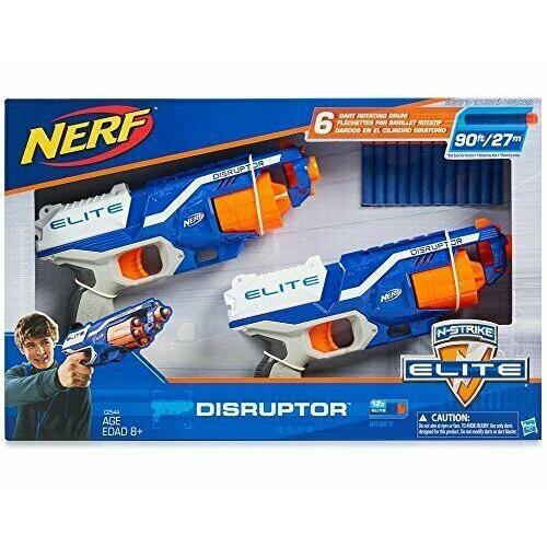Nerf N-strike Elite Disruptor 6 Dart Rapid Fire Nerf Gun Blaster