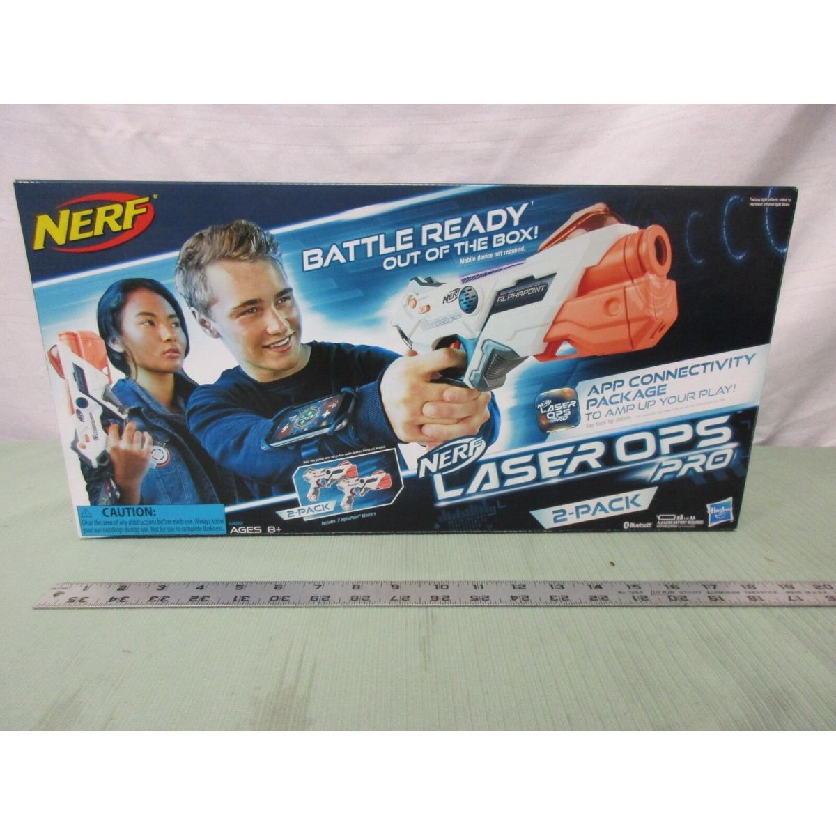 Nerf Laser Ops Pro 2 Pack Battle Ready Hasbro Bluetooth Compatible Guns Toy Fun