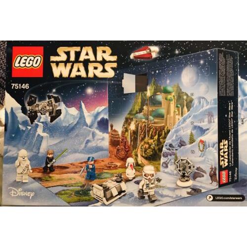 Lego Advent Calendar Star Wars 75146 Set 282 Pcs 2016 White Chewbacca