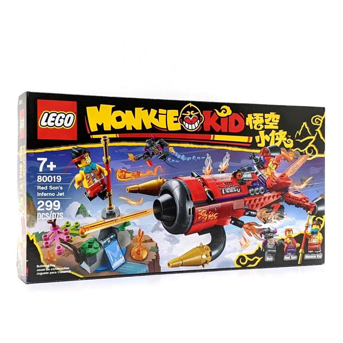 Lego Monkie Kid Season 2 80019: Red Son`s Inferno Jet /