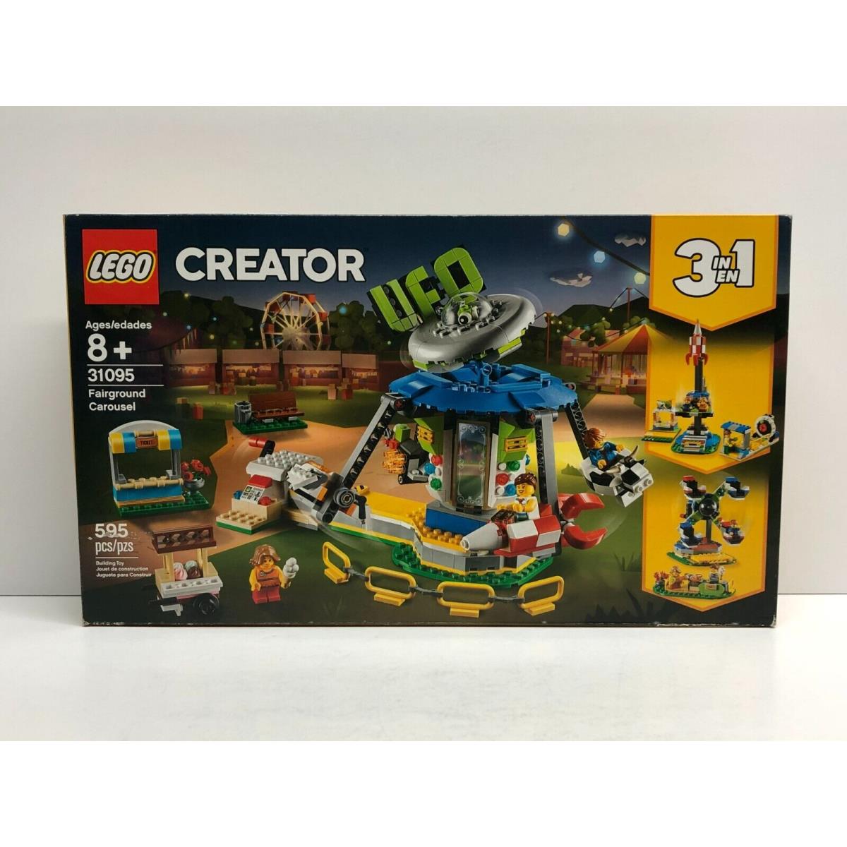 Lego 31095 Creator Fairground Carousel 595 Pcs
