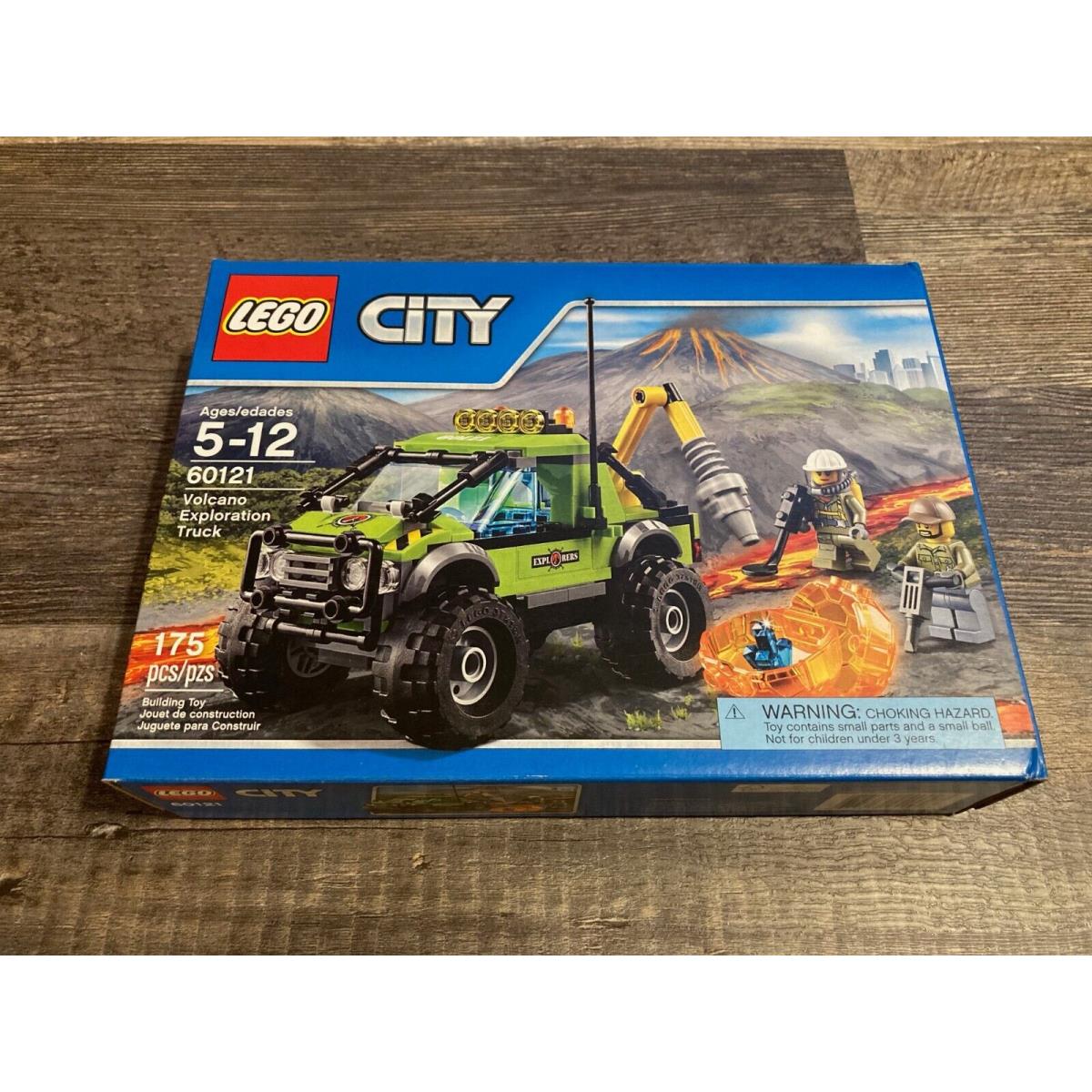 Lego 60121 City Volcano Exploration Truck Clean Box 2016