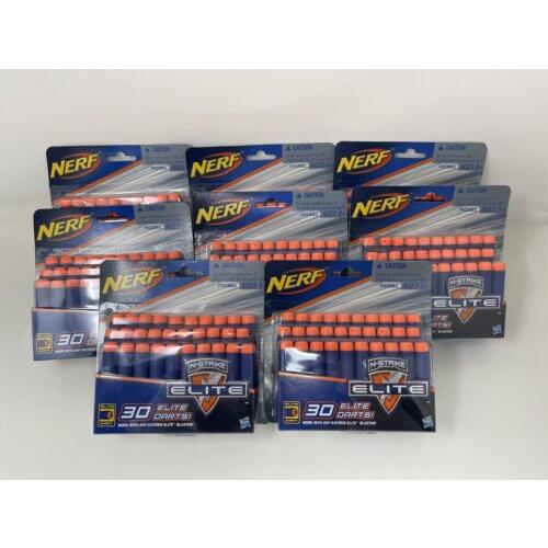 Nerf N-strike Elite 30 Darts 8 Packs - 240 Darts
