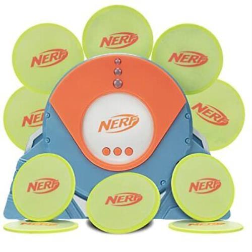 Nerf Skeet Shot Disc Launcher - Launches Discs Up to 6 ft Launch in