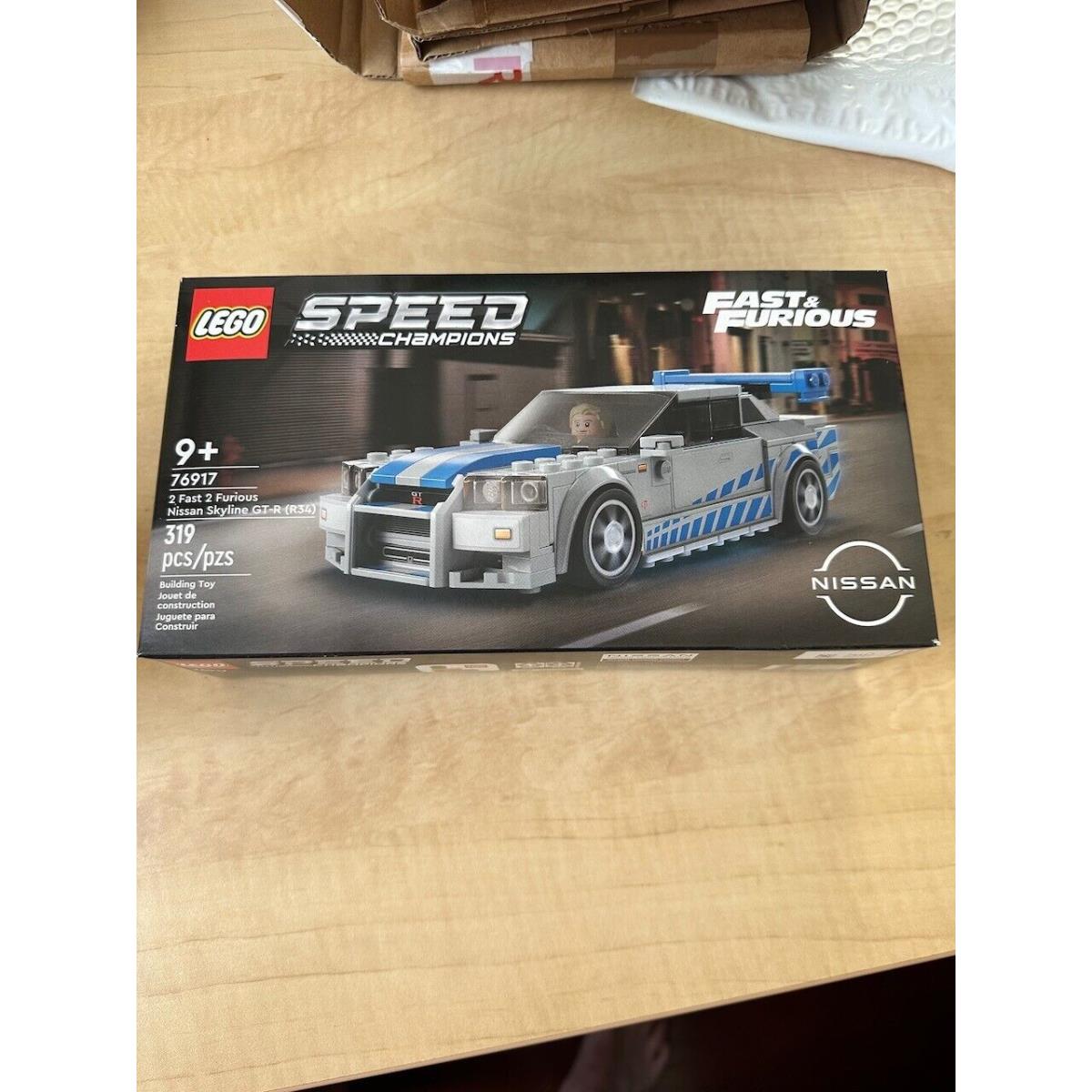 Lego 76917 Speed Champions Nissan Skyline Gt-r R34 2 Fast 2 Furious