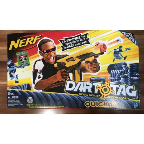 Hasbro Nerf Dart Tag Quick 16 Blaster with 16 Pcs Darts