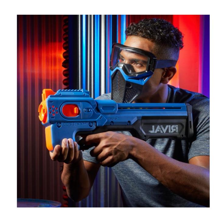 Nerf Gun Motorized Rival Charger Blaster Boy`s Toy Guns with 24 Darts