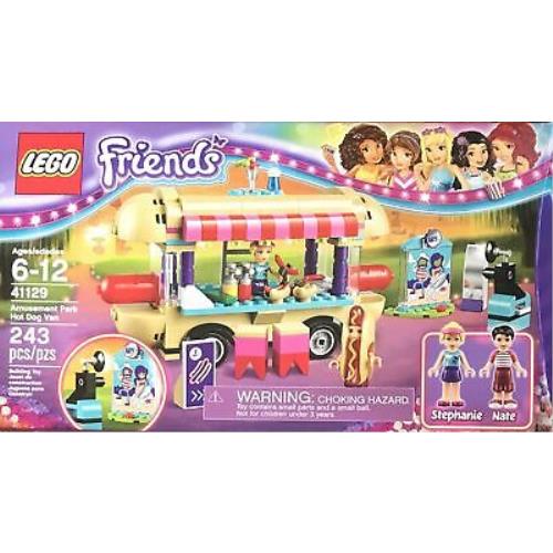 Lego Friends Amusement Park Hot Dog Van Set 41129