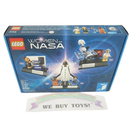 Lego Building Toy 21312 Women OF Nasa 231 Pieces Retired Ages 10+