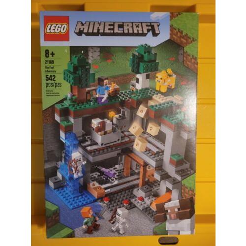 Lego Minecraft Set 21169 Building Construction Toy Bricks Steve Skull