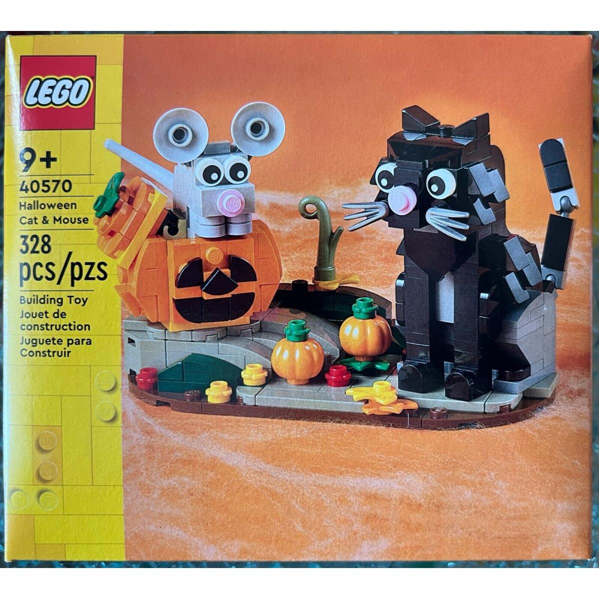 Lego 2022 Halloween Cat Mouse Set 40570