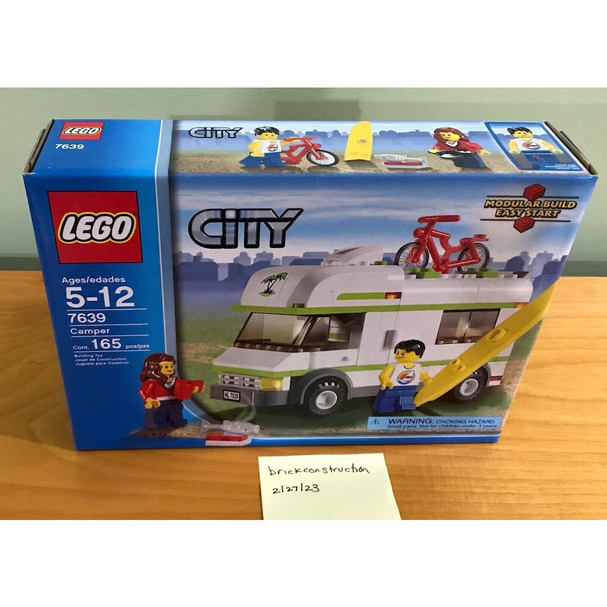 Lego City 7639 Camper Van -