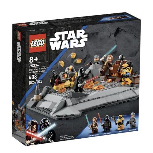 Lego Star Wars Obi-wan Kenobi Vs. Darth Vader 75334
