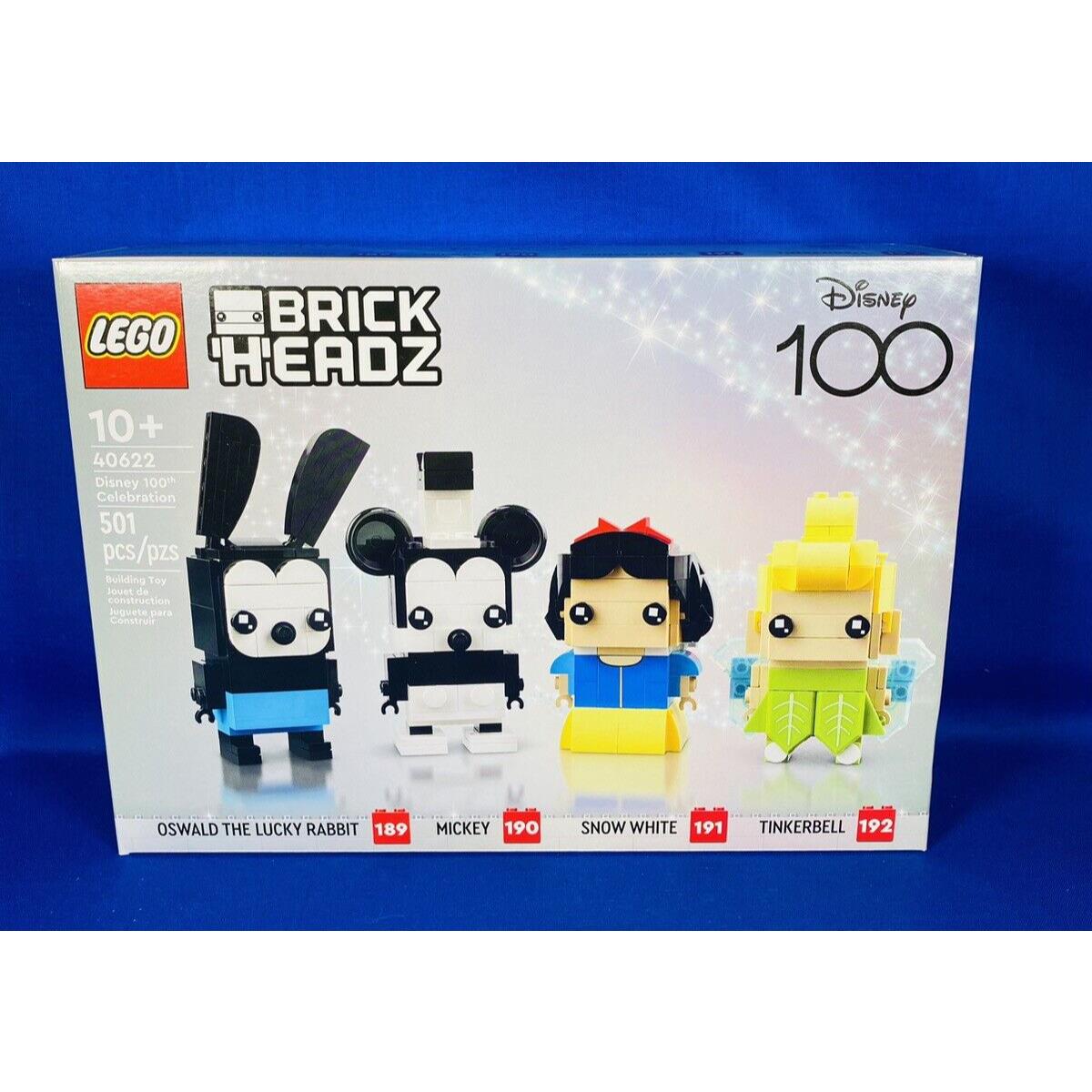 Lego 40622 Disney 100th Celebration Brickheadz