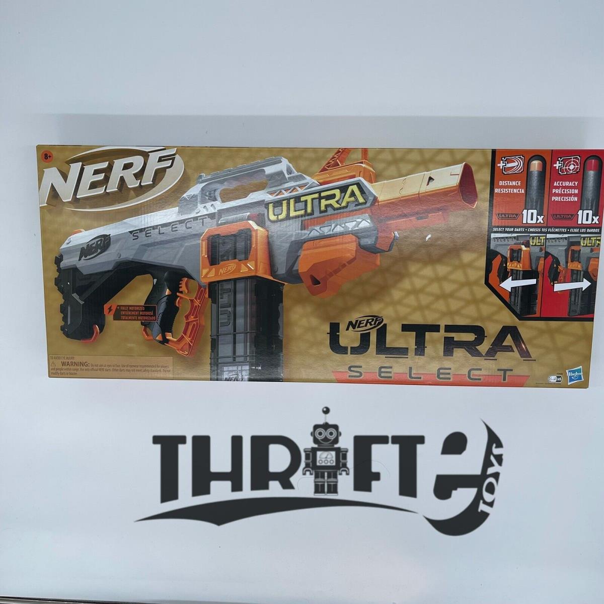 Nerf Ultra Select Fully Motorized Blaster Fire For Distance or Accuracy