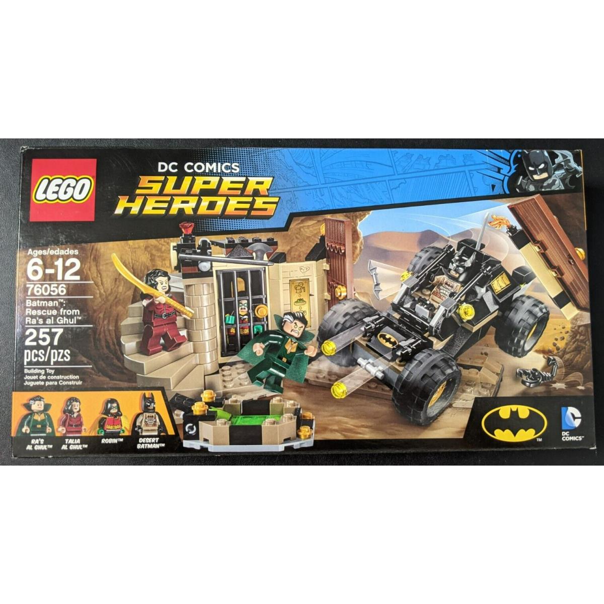 Lego DC Super Heroes Batman Rescue From Ra`s al Ghul 76056 Box