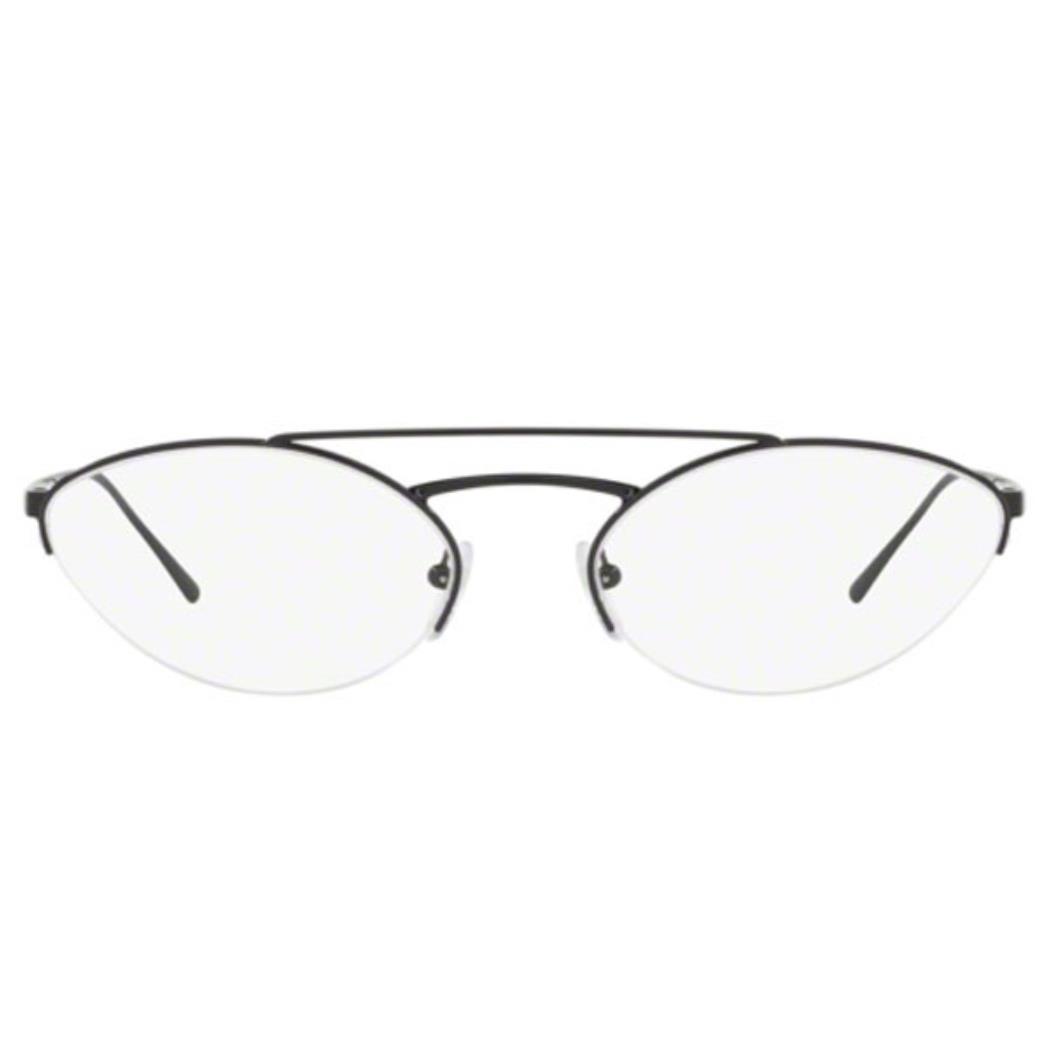 Prada Rx Eyeglasses PR 62VV-1AB1O1 Black W/demo Lens 57mm