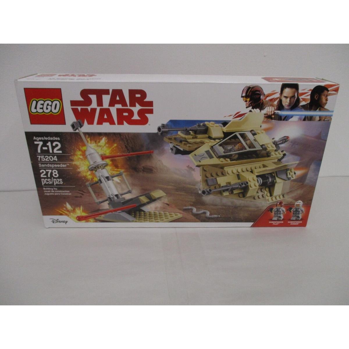 Lego Star Wars Sandspeeder Target Exclusive Retired Set 75204