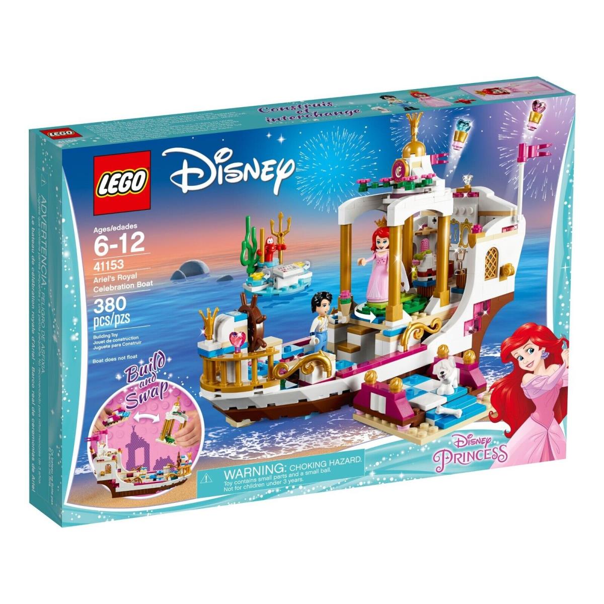 Lego 41153 Ariel`s Royal Celebration Boat Little Mermaid Retired