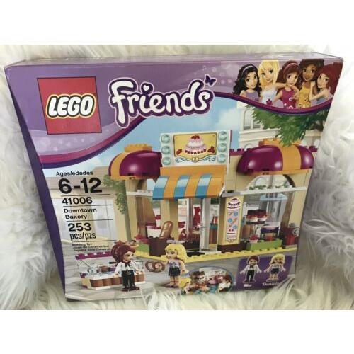 Lego Friends Set Downtown Bakery 41006 Nrfb Retired