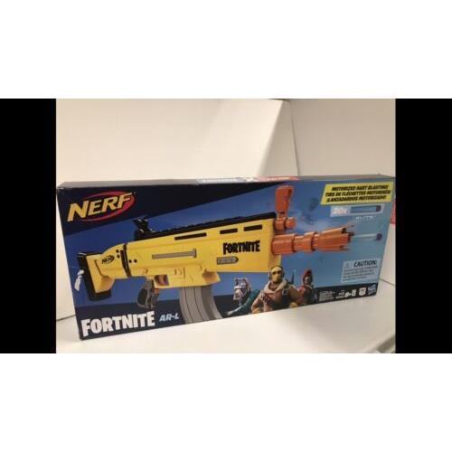 Nerf Fortnite Ar-l Gun Blaster with Darts See Description