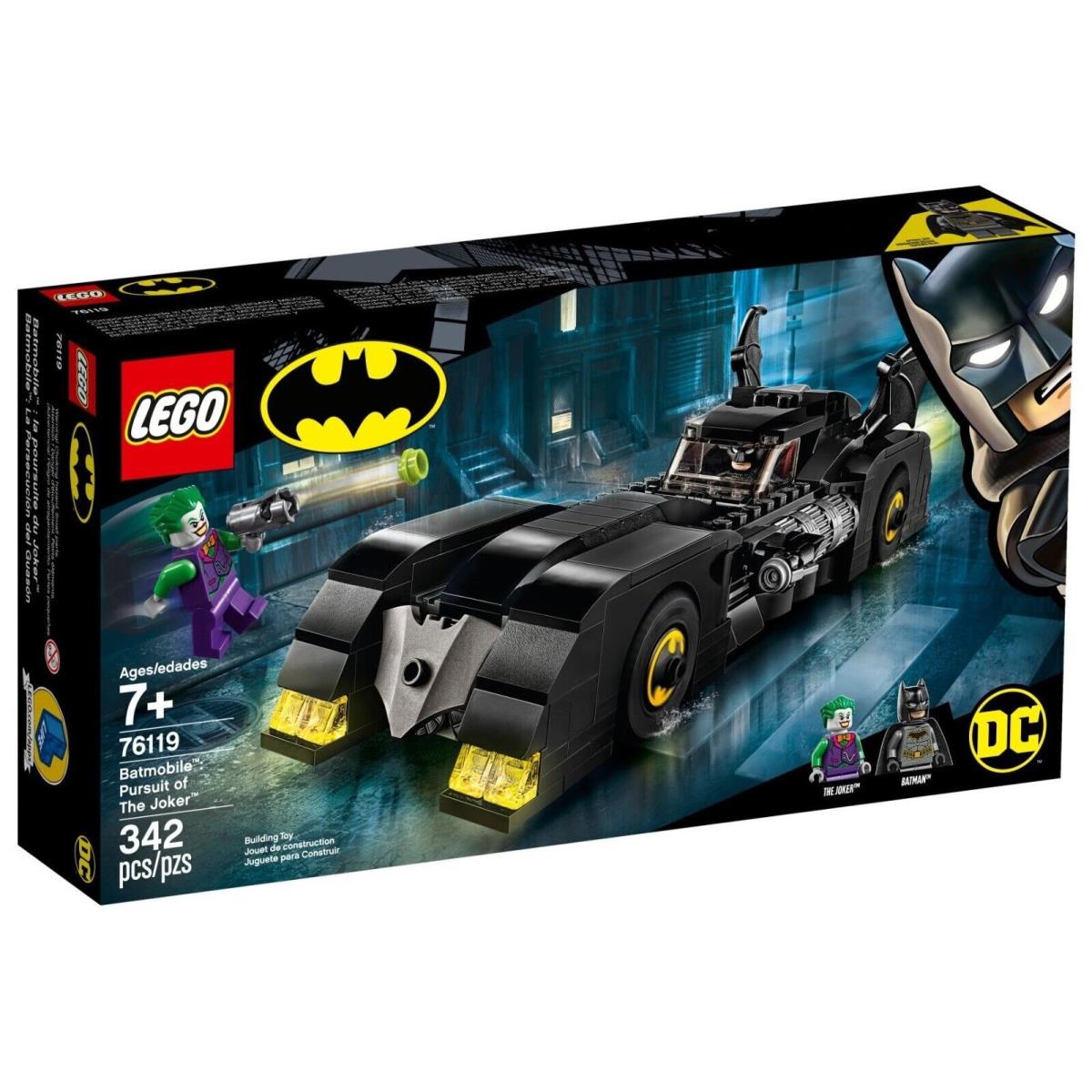 Lego 76119 Batman Batmobile Pursuit OF The Joker Retired - - Box