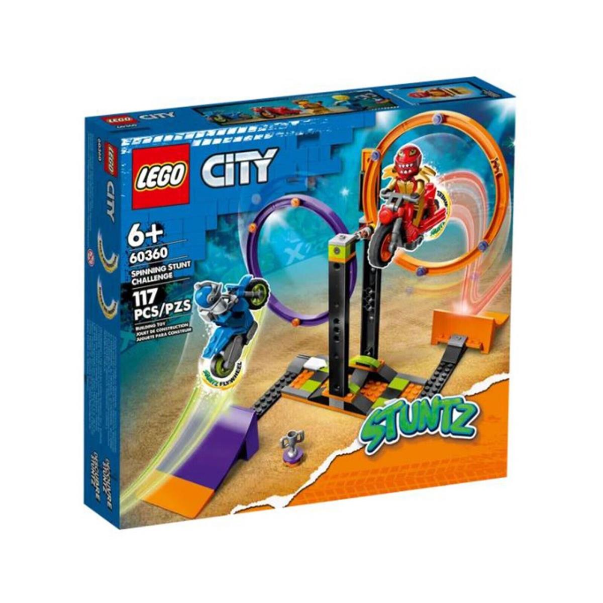 Lego City Spinning Stunt Challenge Building Set 60360 IN Stock