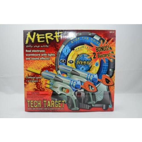 Nerf Tech Target 2 Dart Blasters - Minimal Box Damage