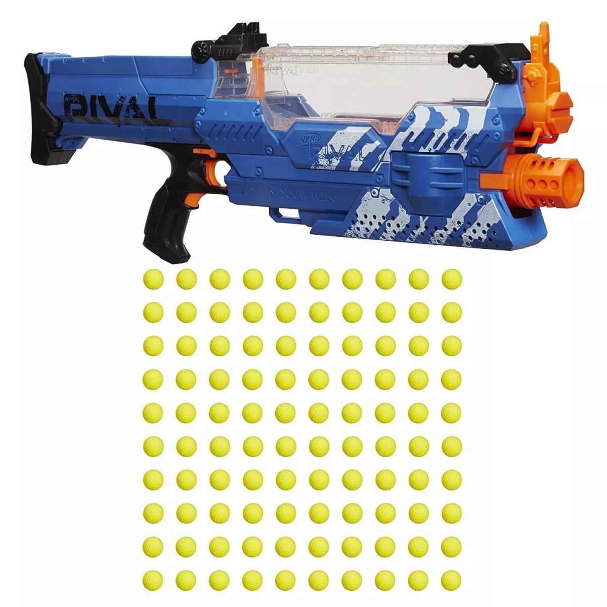 Nerf Rival Nemesis MXVII-10K Blaster Team Blue Wow