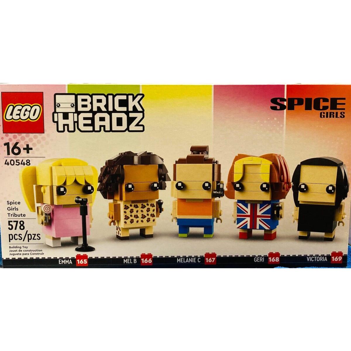 Lego Brickheadz Home to Spice Girls - 578 Pieces Building Kit Toy Set