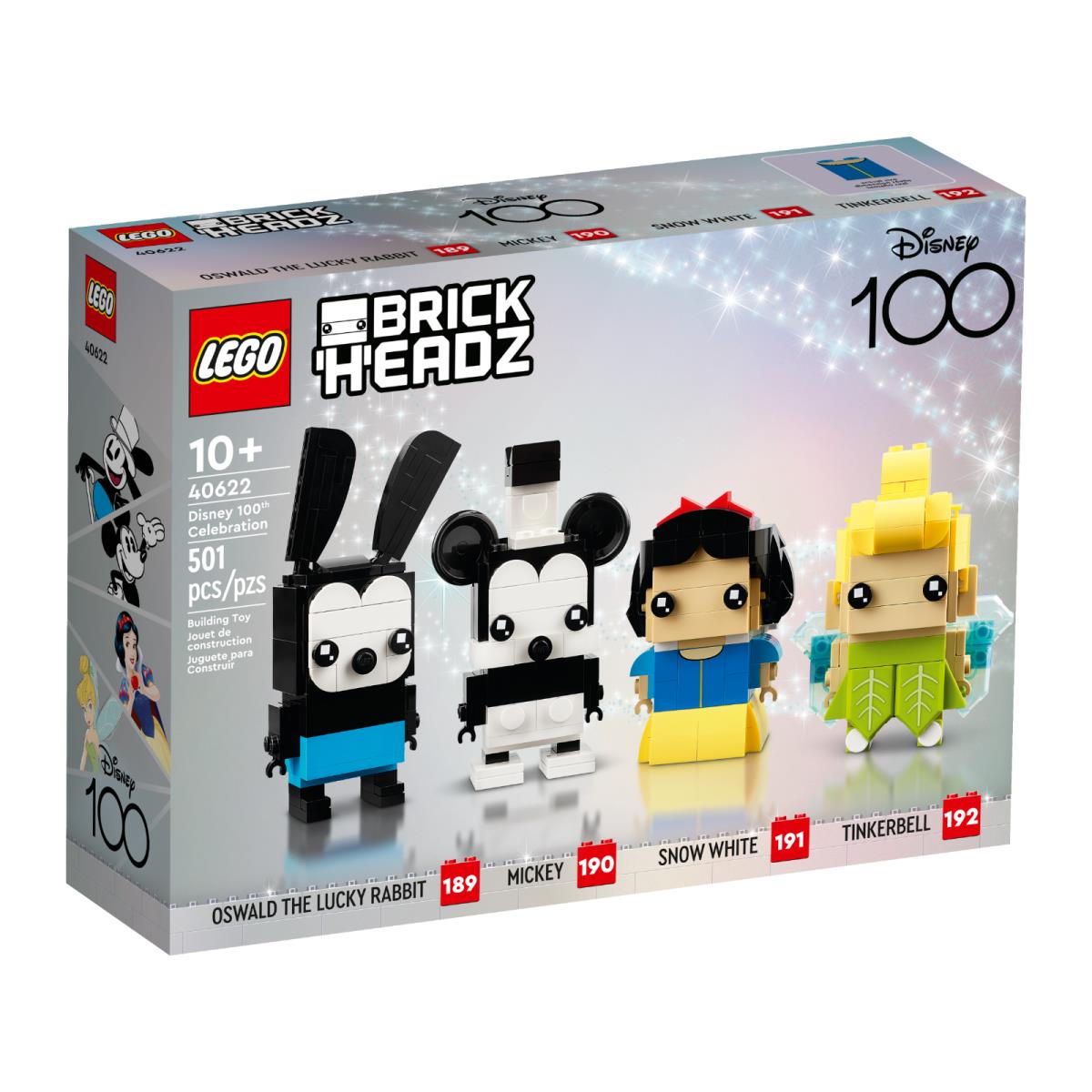 Lego 40622 Disney 100th Celebration Brickheadz Perfect Box Guarantee
