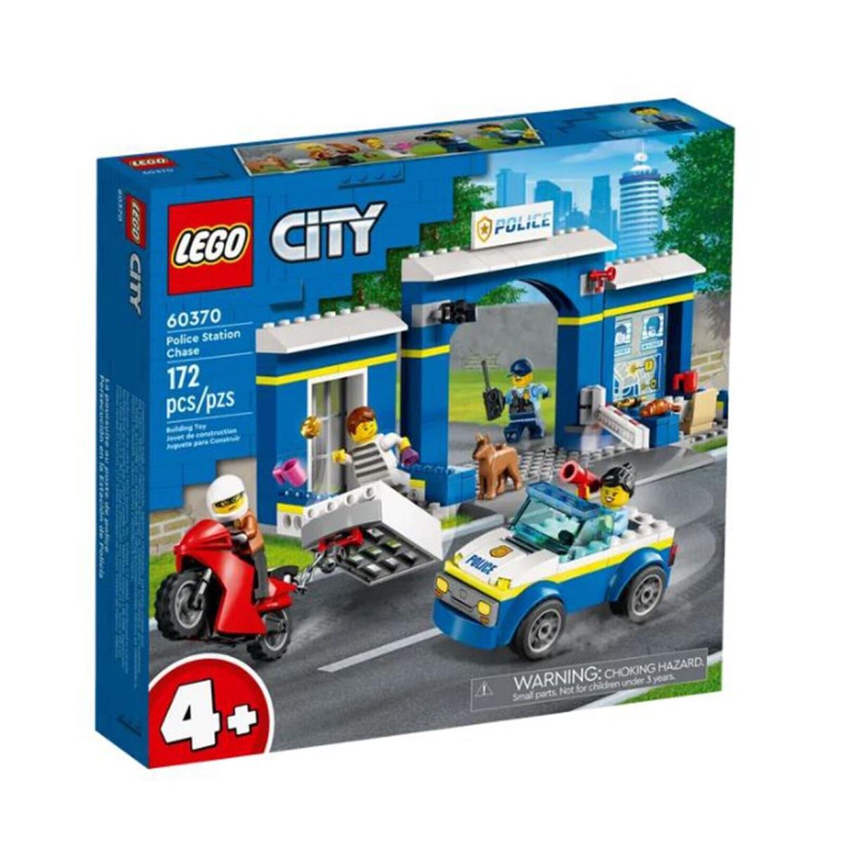 Lego City Police Station Chase Building Set 60370 IN Stock
