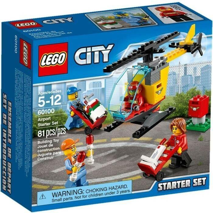 Lego City Airport Starter Set 60100 Building Kit 81 Pcs Retired Set
