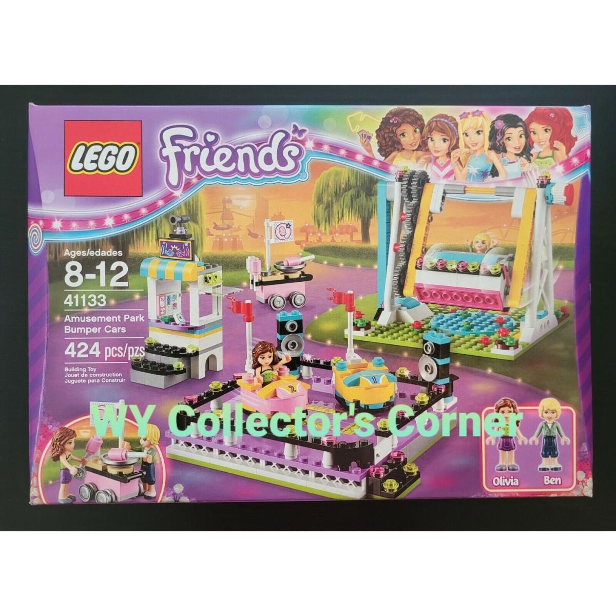 Retired Lego Friends Set 41133 Amusement Park Bumper Cars 6