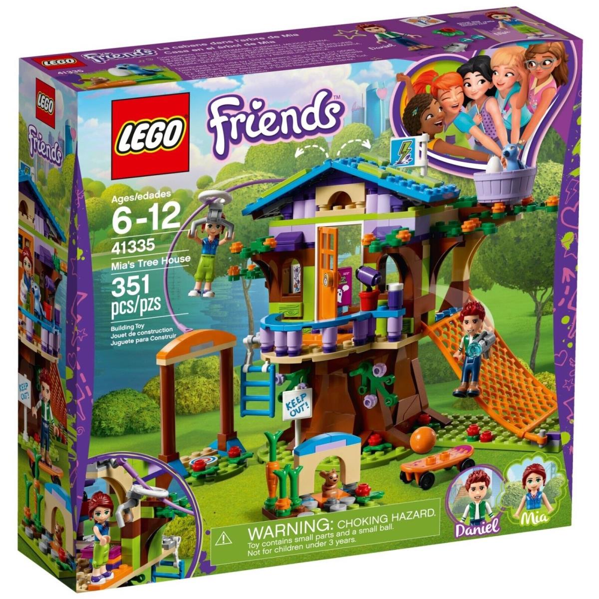 Lego 41335 Mia`s Tree House Lego Friends -new- Box Retired