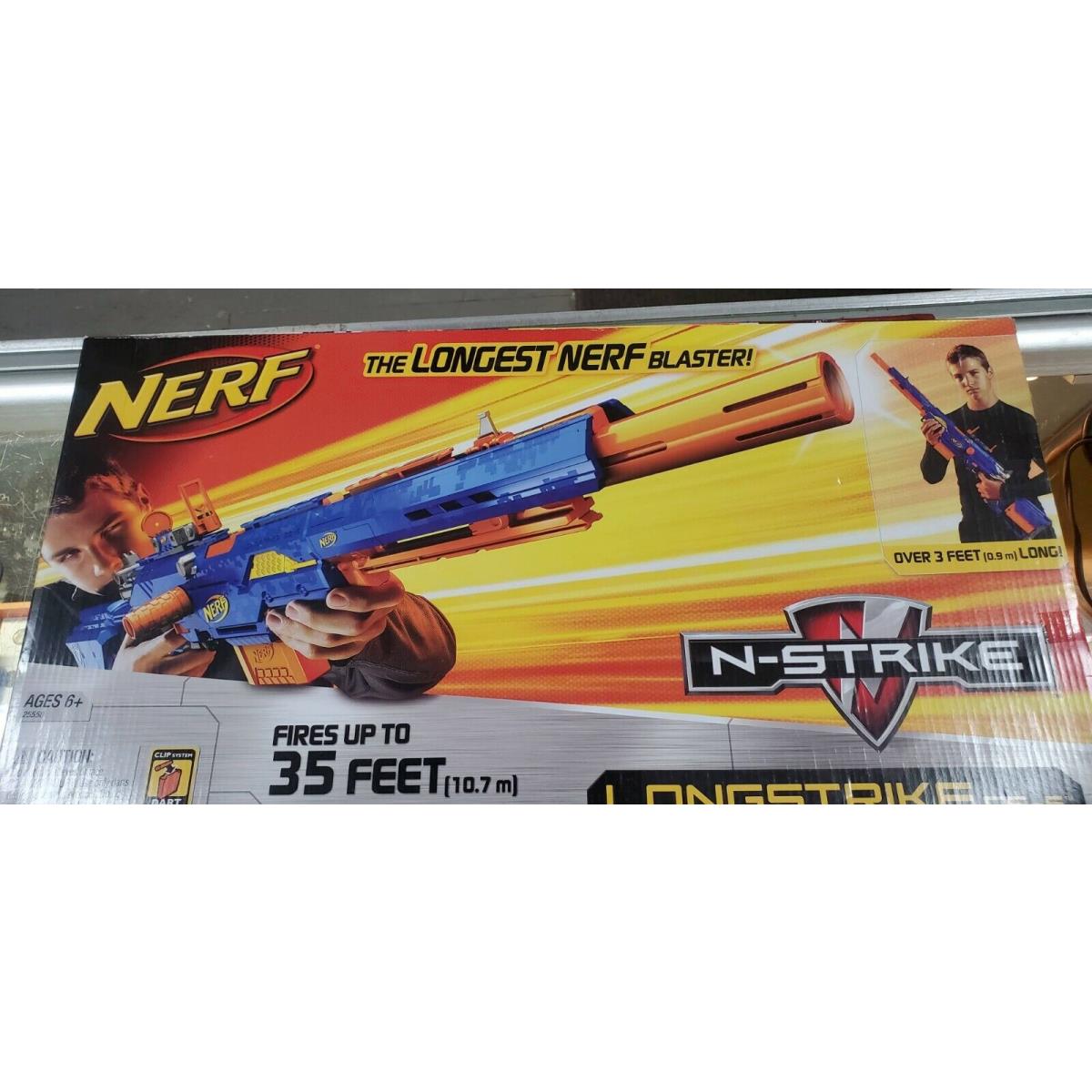 Nerf N-strike Longstrike CS-6 Dart Blaster FC40-T-G395