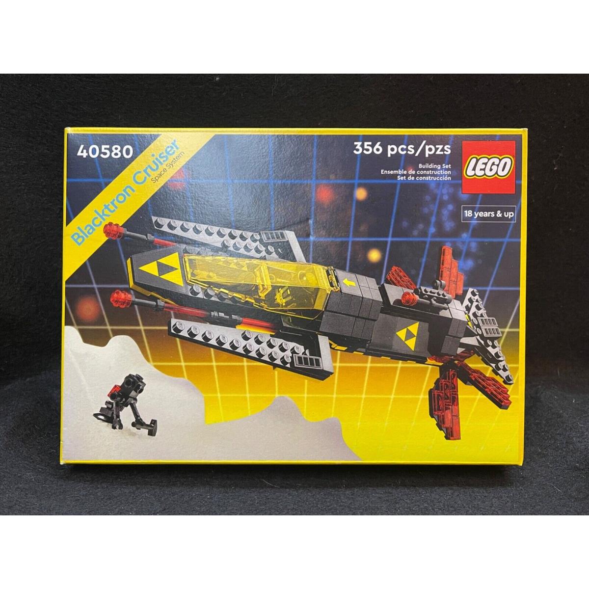 Lego 40580 2023 Blacktron Cruiser Gwp Space System Icons Anniversary Set Afol