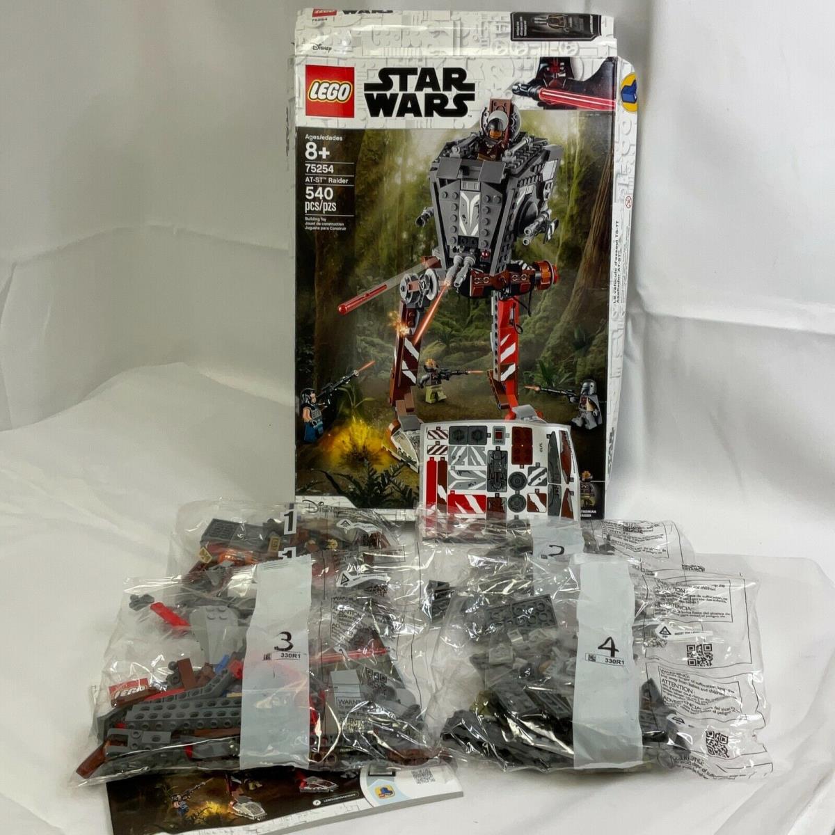Lego 75254 Star Wars At-st Raider Building Toy Pieces 540 For 8+ Years