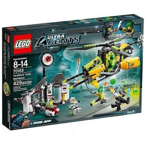 Lego Set Agents Toxita`s Meltdown 70163 Gift Toy
