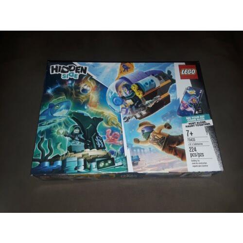 Lego Hidden Side 70433 J.b. s Submarine New/ Sealed/ Fast Free Priority Shipping