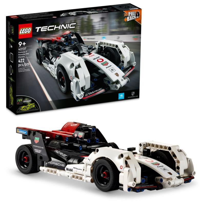 Lego Technic Formula E Porsche 99X Electric Model Building Set 42137