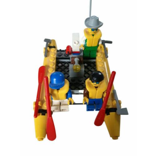 Lego 6665 River Runners Set Box Manual Minifigs