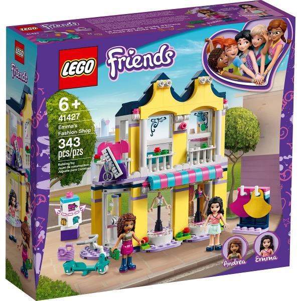 Lego Emma`s Fashion Shop 41427 Set Box Friends Building Andrea