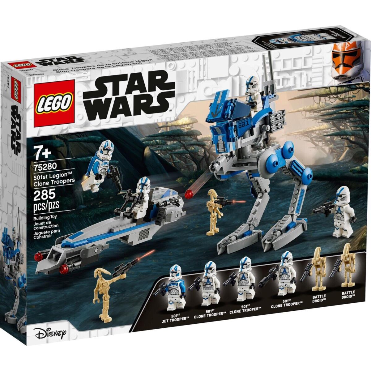 Lego Star Wars 501st Legion Clone Troopers 75280 Army Builder Set Misb