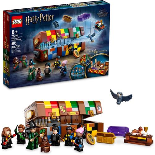 Lego Harry Potter Hogwarts Magical Trunk 76399 Luggage Set Personalisable
