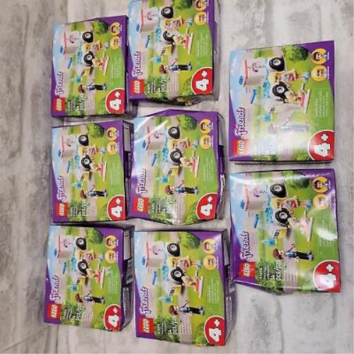 Lego Friends 41694 Pet Clinic Ambulance Lot of 8