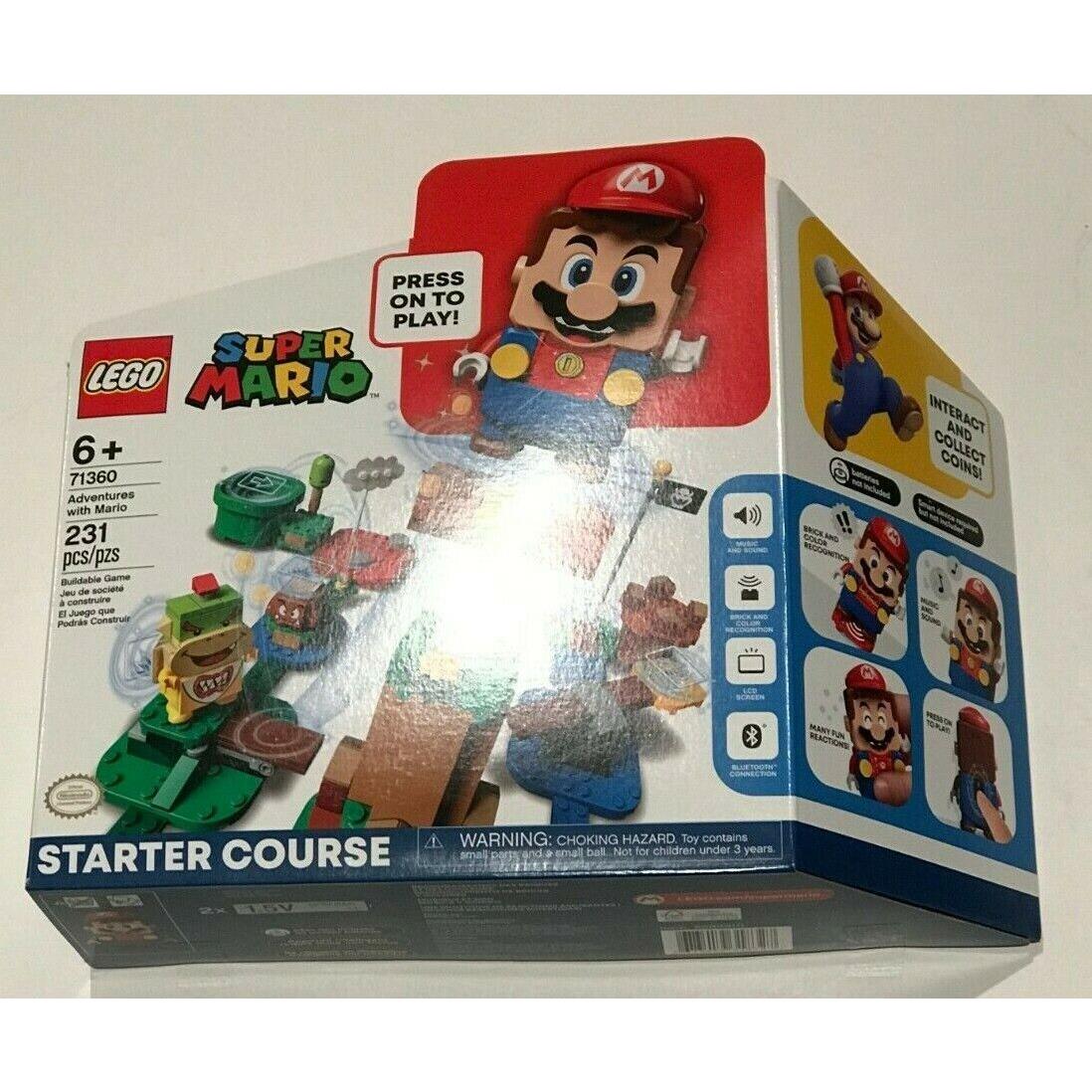 Lego Super Mario Adventure with Mario 231 Pieces Starter Course Set 71360