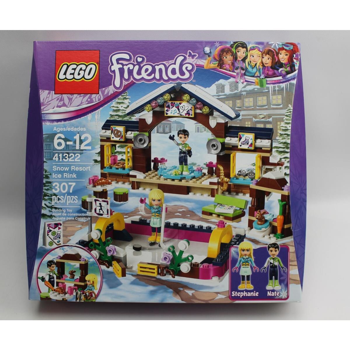 Lego Friends Snow Resort Ice Rink Set 41322