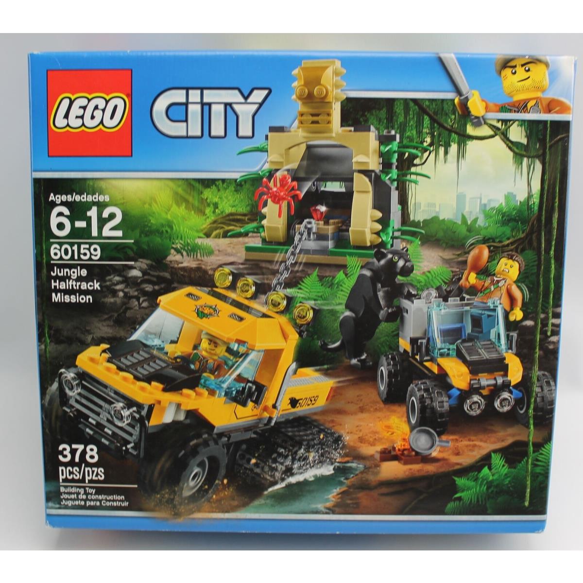 Lego City Jungle Halftrack Mission Set 60159