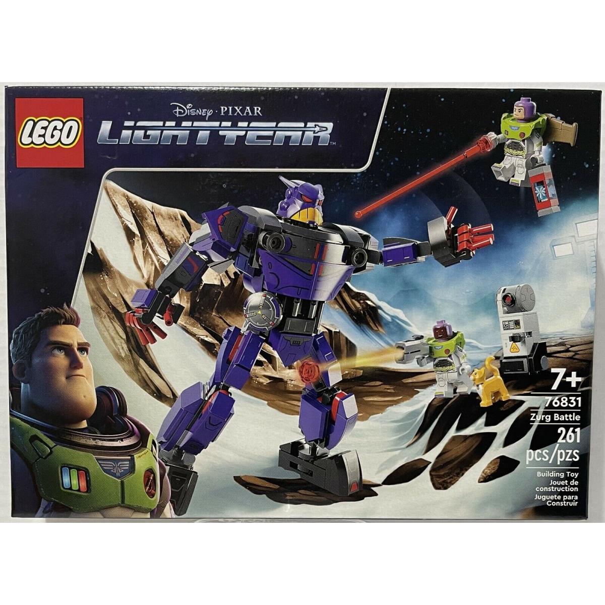 Lego Disney Pixar Lightyear Zurg Battle 76831 261pcs 7+ Release